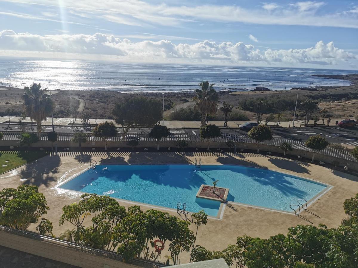 Ferienwohnung Modern Seafront Flat With A Private Garage El Médano Exterior foto